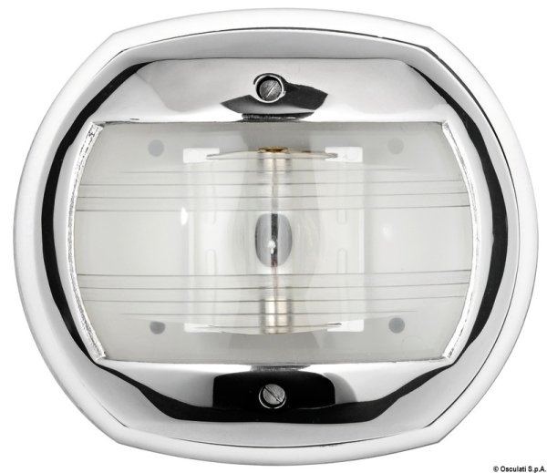 Fanale Maxi 20 inox bianco 135° 12V - 11.411.74